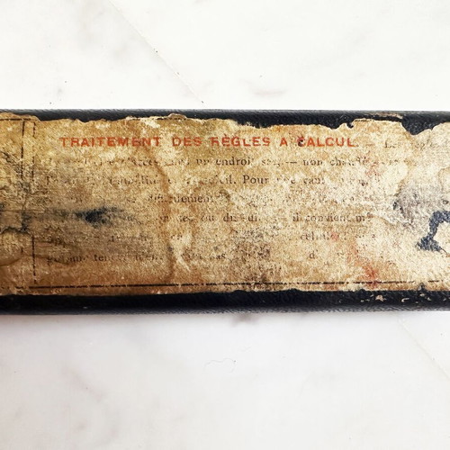 Antique Dennert Pape Aristo Slide Rule used, collectible scientific instrument