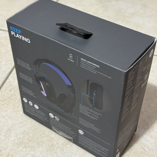 G522 Lightspeed Logictec wireless headphones brand new