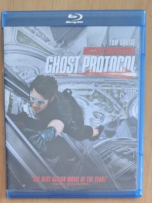Mission: Impossible Ghost Protocol Blu-ray like new with subtitles