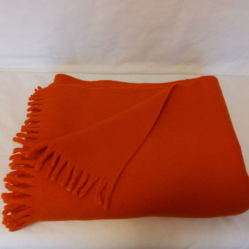Wool blankets used, set of 2 pieces 260x174 cm