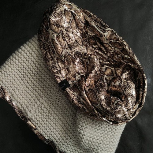 Snood Constasy snake skin scarf new