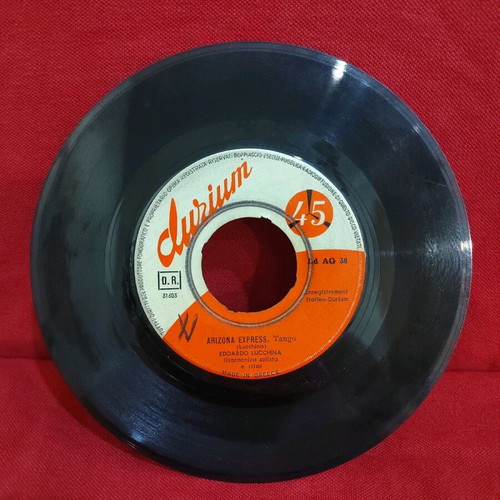 Edoardo Lucchina El Bandido Tango Arizona Express 45 RPM record like new