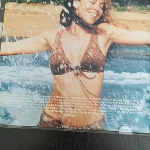 Mariah Carey No 1s CD like new