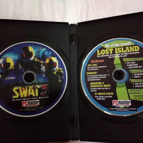Swat 3 CD-ROM used for PC, shooting game
