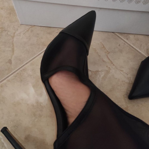 Makis Kotris leather pumps like new, black, size 41