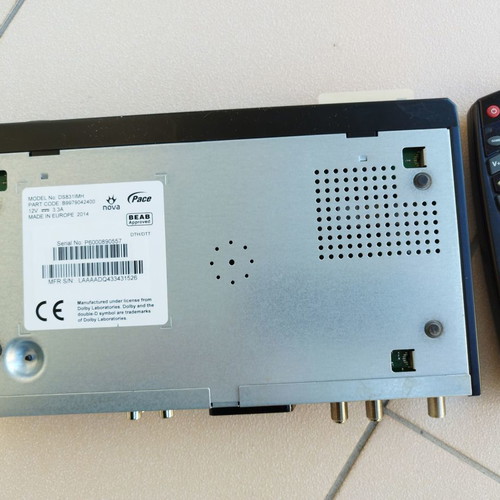 NovaBox HD 831 decoder used without power supply