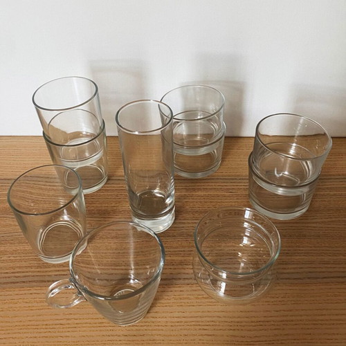 Glassware set 10-piece like new