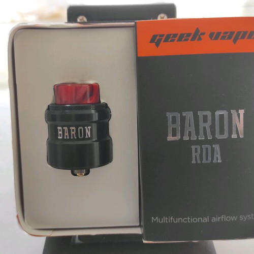 Baron RDA by GeekVape used, black steel