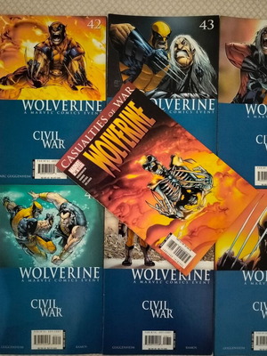Wolverine Civil War comics #42-48 complete storyline