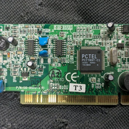 PCTEL I56psp-f30 56K V.90 PCI Data Fax Modem used