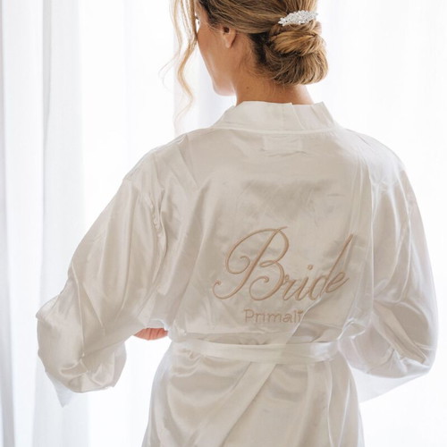 Primalicia wedding dress like new, size 10, white and beige