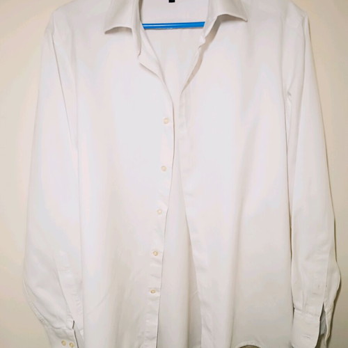 Manetti white dress shirt like new, size M