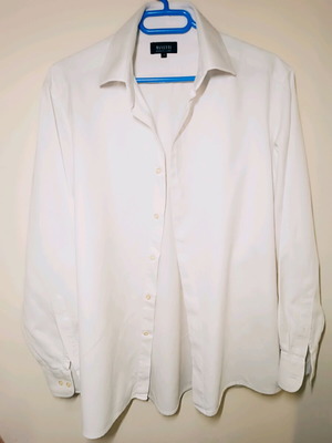 Manetti white dress shirt like new, size M