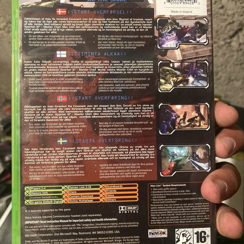 Halo 2 Xbox classic OG CIB game