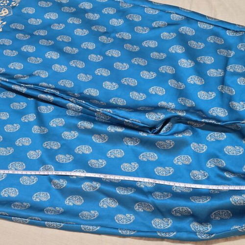 Set of pants and crop top like new, white and blue