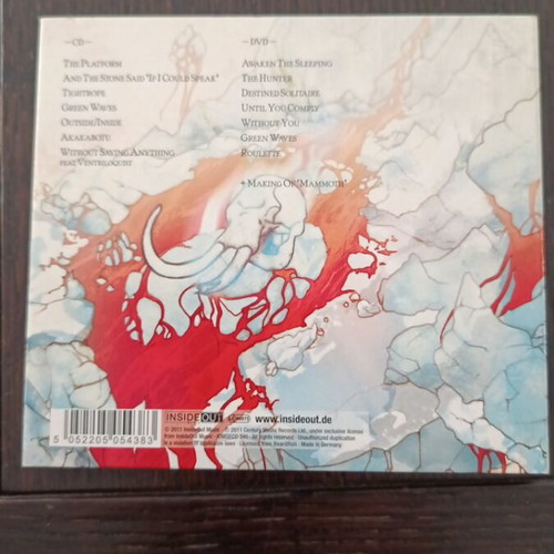 Beardfish Mammoth double disc CD+DVD, progressive rock