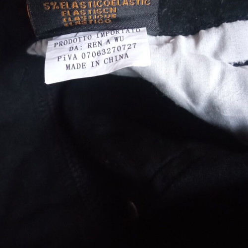 Women's pants new, cotton, black, size 42