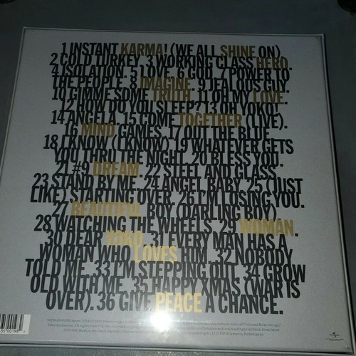 Gimme Some Truth Boxset 4 LPs 180 Gram John Lennon new