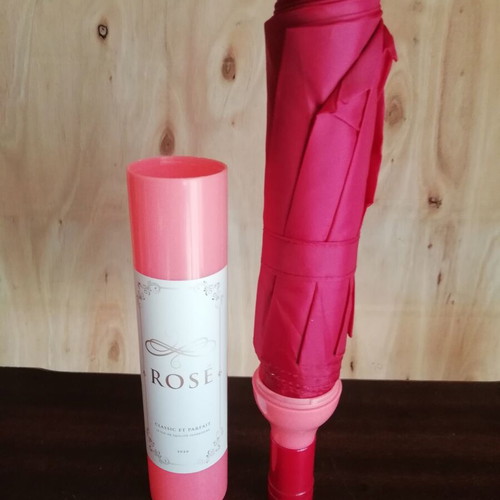 Umbrella bottle red wine new