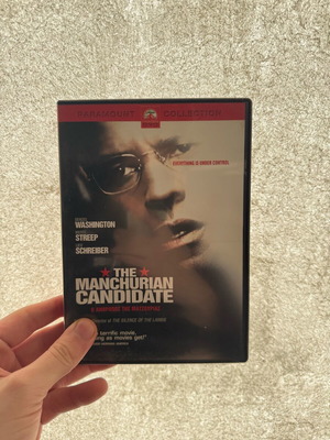 DVD The Manchurian Candidate μεταχειρισμένο, ταινία θρίλερ 2004