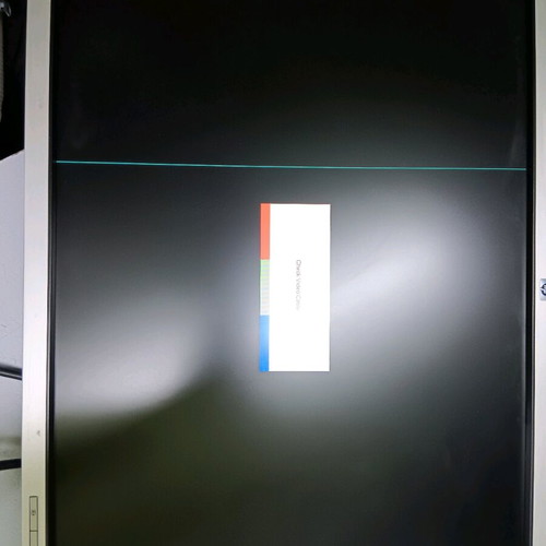 Hp 24 inch la2405wg monitor used with screen line without cables