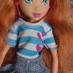 Winx Club School Girl Bloom doll used, Mattel Season 2