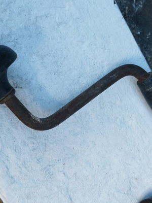 Antique hand drill used, fully functional