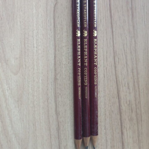 J.S. Staedtler 6608 Elephant Copying pencils like new, set of 3