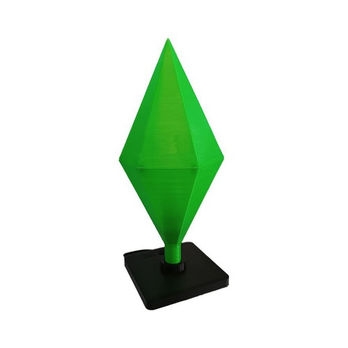 Plumbob table lamp from Sims game made to order