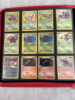 Κάρτες Ekans Evolutions Pokemon TCG μεταχειρισμένες, συλλογή 21 καρτών