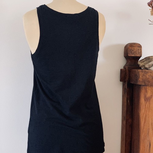American Vintage tank top used, size S, black
