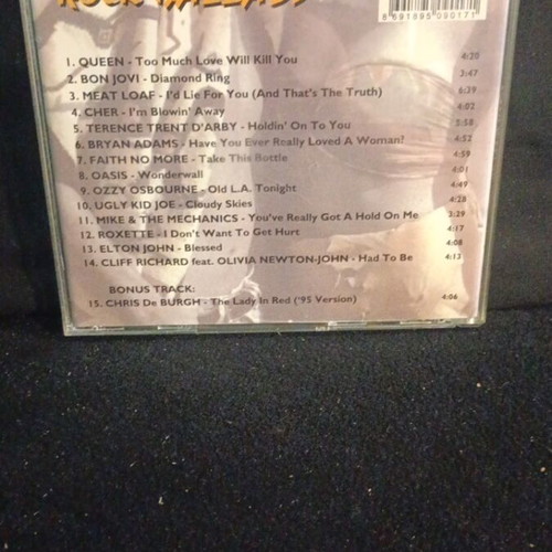 Rock Ballads CD used in very good condition