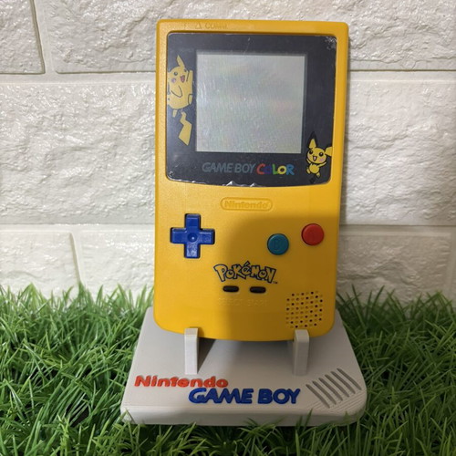 Game Boy Color Pikachu Edition like new with replaced shell