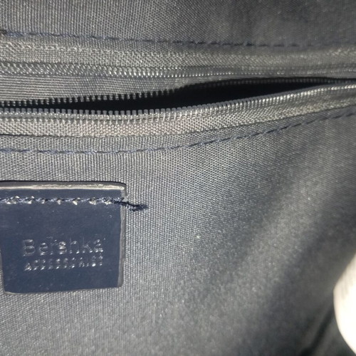 Backpack Bershka blue used