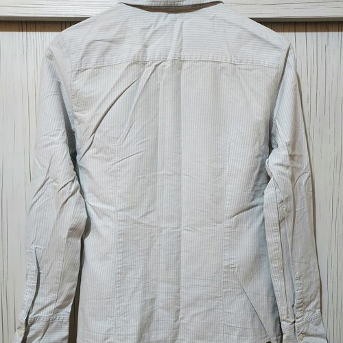 Benetton women's shirt used, size Medium, white, 100% cotton