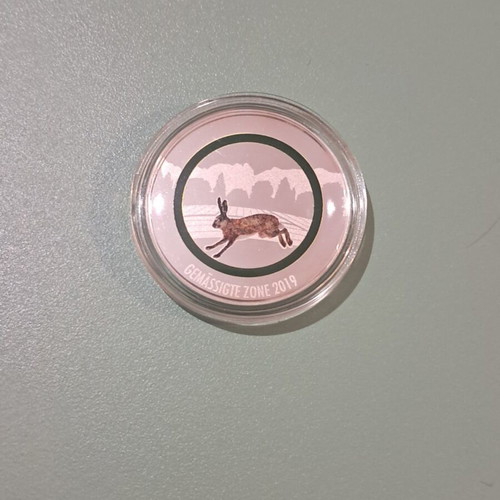Silver Medal 999 "Gemäßigte Zone 2019" like new, collectible
