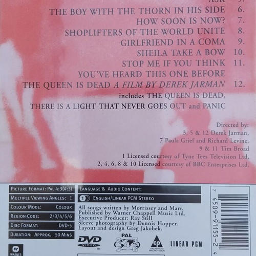 The Smiths DVD The Complete Picture like new