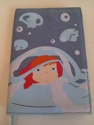 Ponyo notebook Ghibli Studio official merchandise like new