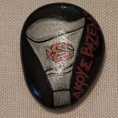 Handmade decorative stone Euroleague winners 2026 Olympiakos new