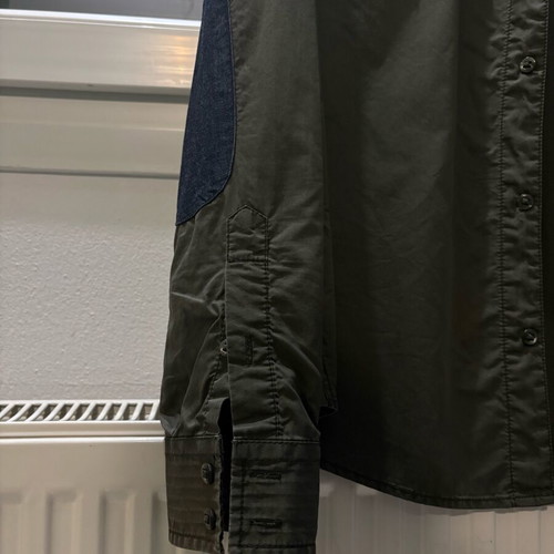 Armani Jeans shirt green like new