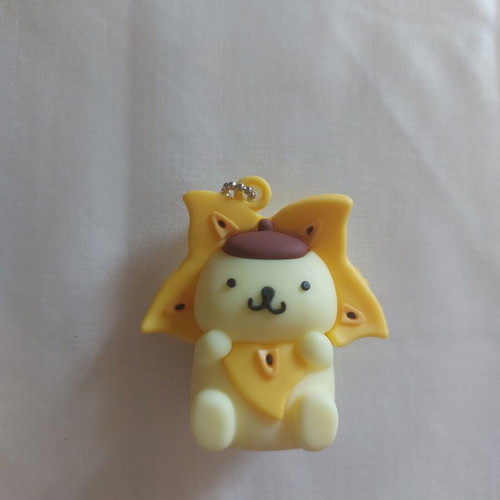 Συλλεκτικό μπρελόκ Sanrio Pompompurin καινούργιο, Gachapon surprise