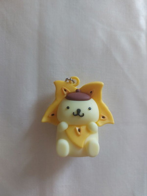 Συλλεκτικό μπρελόκ Sanrio Pompompurin καινούργιο, Gachapon surprise