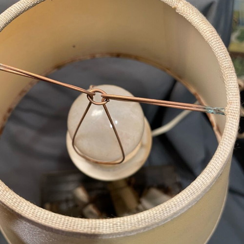 Ship lamp handmade used with pole holder