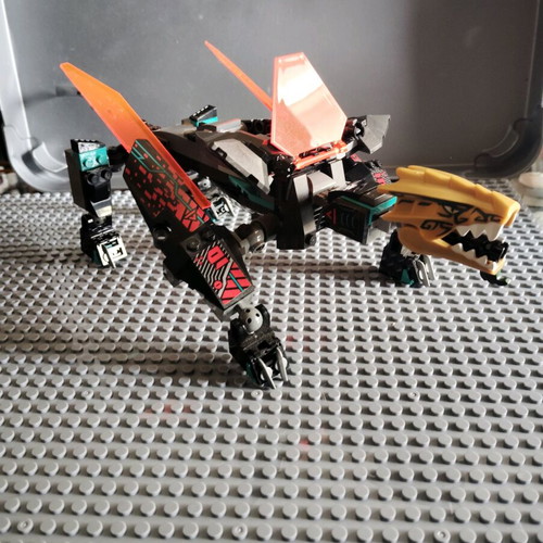 Lego Ninjago dragon used