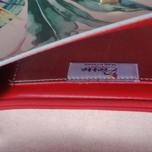 Bag with strap like new, pink