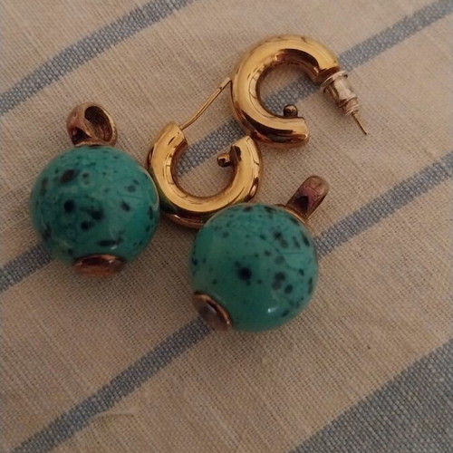 Folli Follie Earrings Havana Collection like new