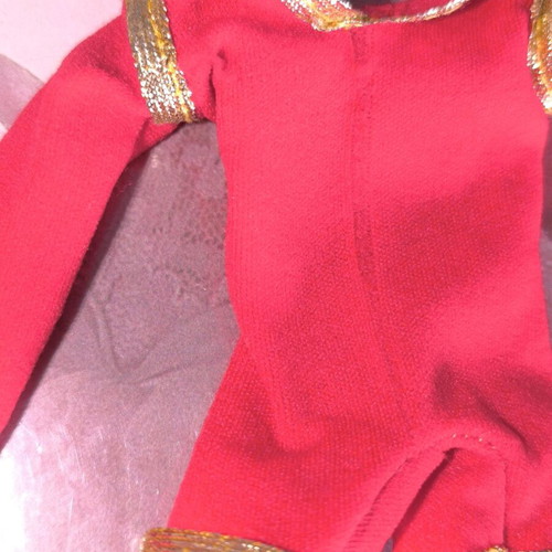 Bibibo skating set used with minor wear on the bodysuit