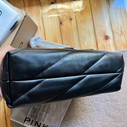 Pinko shoulder bag new, large size, black