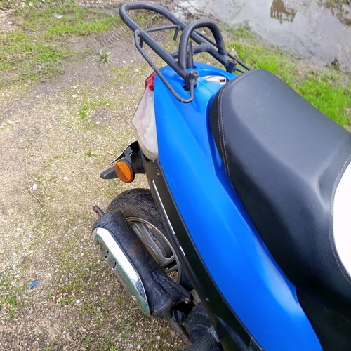 Σκούτερ Bajaj μπλε αυτόματο μεταχειρισμένο, βενζίνης