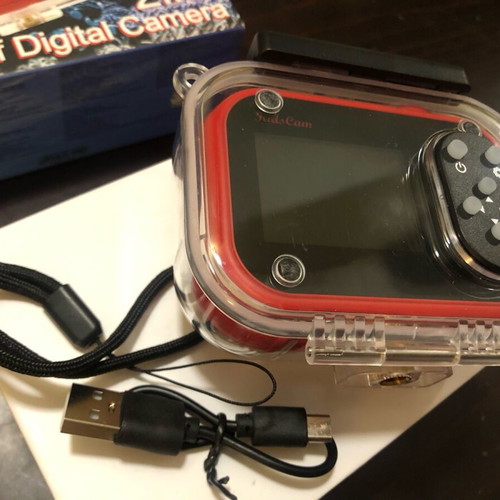 Lamtech 2in1 Waterproof Digital Camera Red